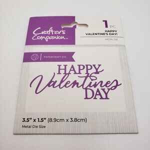 Crafters Campanion Valentines Day Die Set